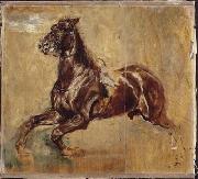 Jean-Louis-Ernest Meissonier Study of a horse oil painting reproduction